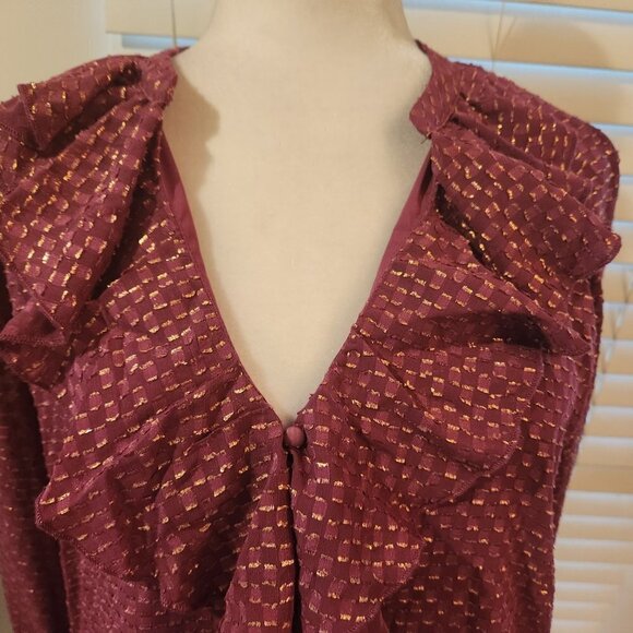 Nanette Lepore Blouse. NWT. Size Medium - Picture 2 of 15